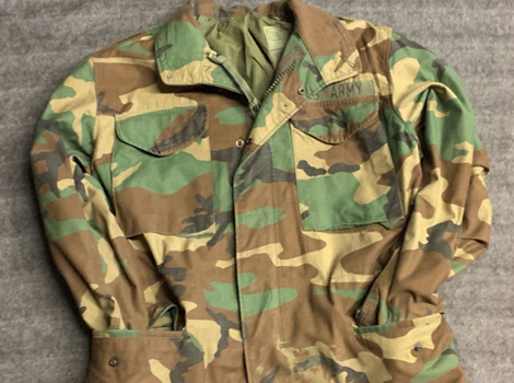 Camo Army jacket